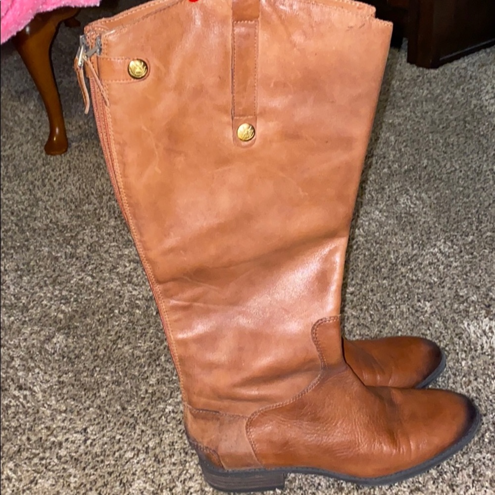 Sam Edelman Leather Riding Boots - Picture 3 of 4